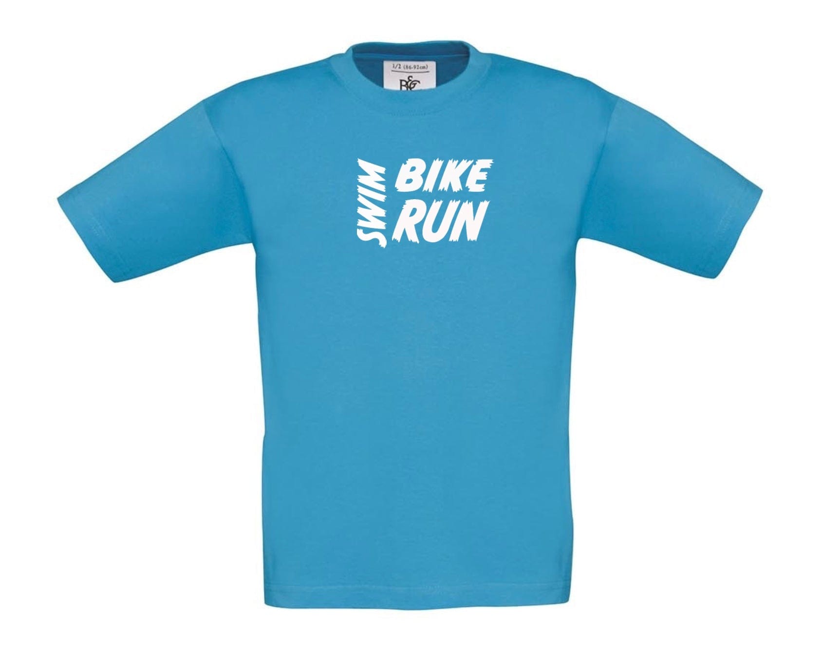 Big Bobble Hats Ltd T-Shirts 3-4 / Atoll Kids Swim Bike Run T-Shirt