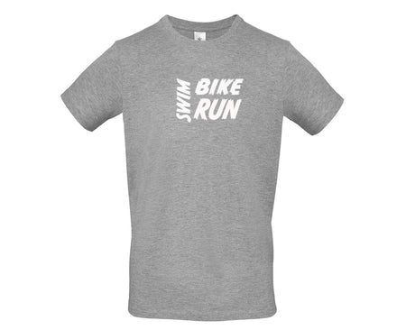 Big Bobble Hats Ltd T-Shirts 3-4 / Sport Grey Kids Swim Bike Run T-Shirt