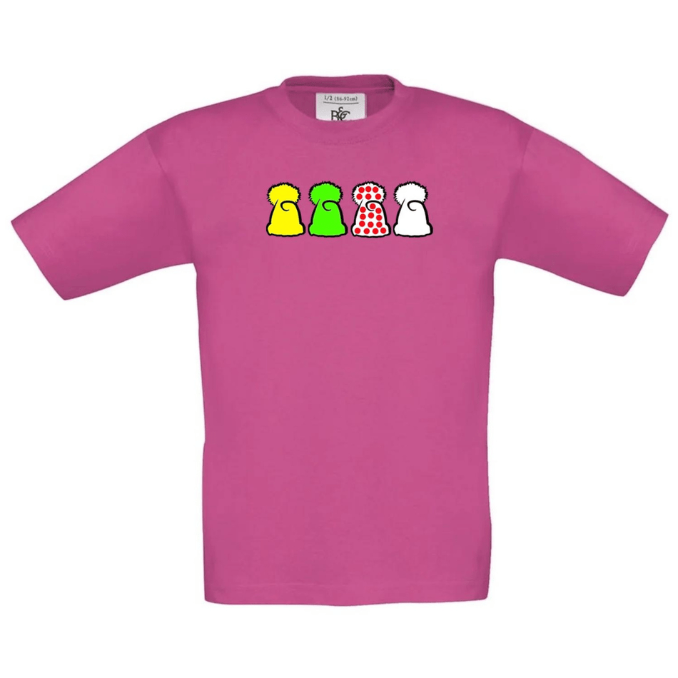 Big Bobble Hats Ltd T-Shirts 3-4 / Fuscia Kids Tour De France T-Shirt