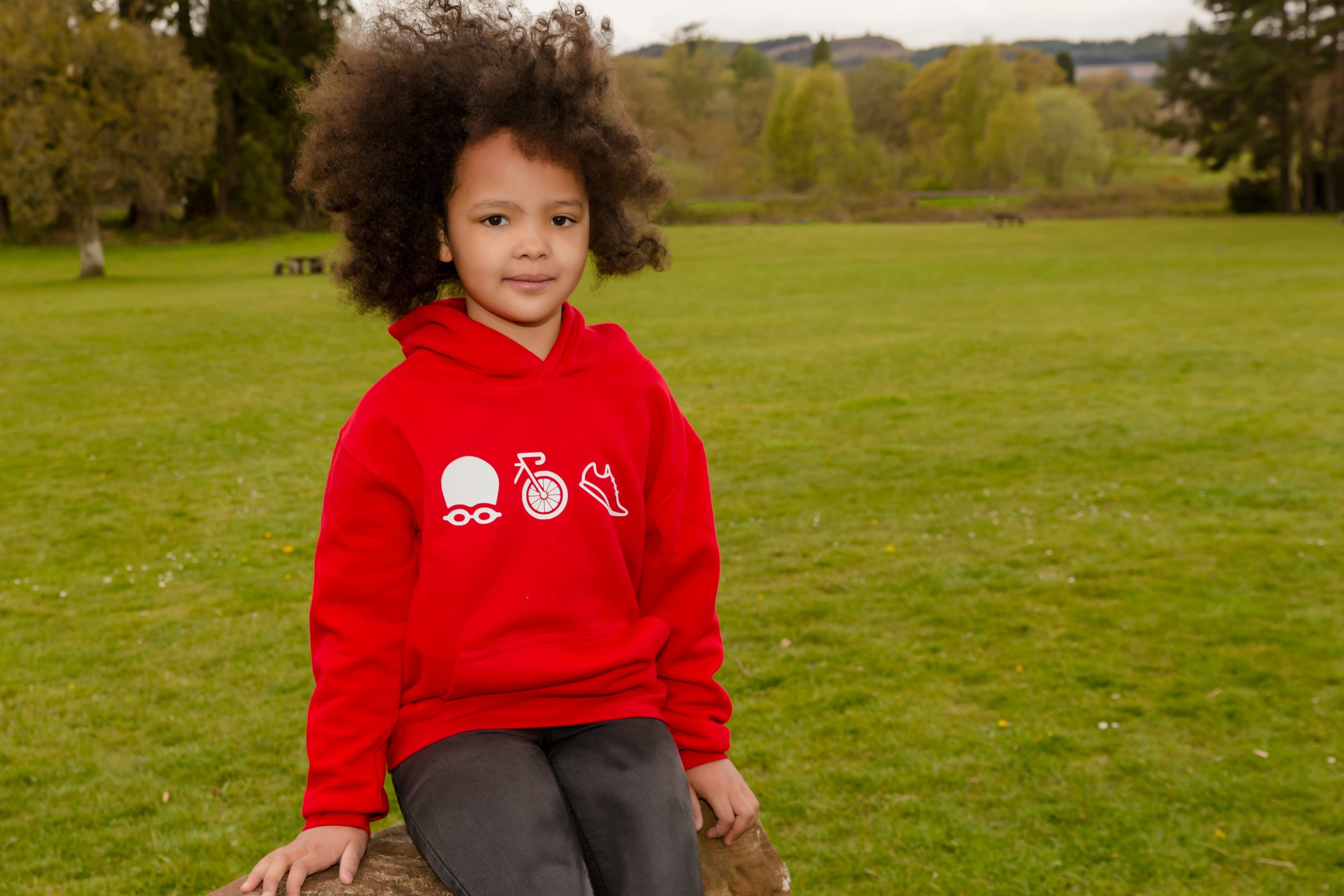 Big Bobble Hats Ltd Kids Hoody Kids Triathlon Hoodie