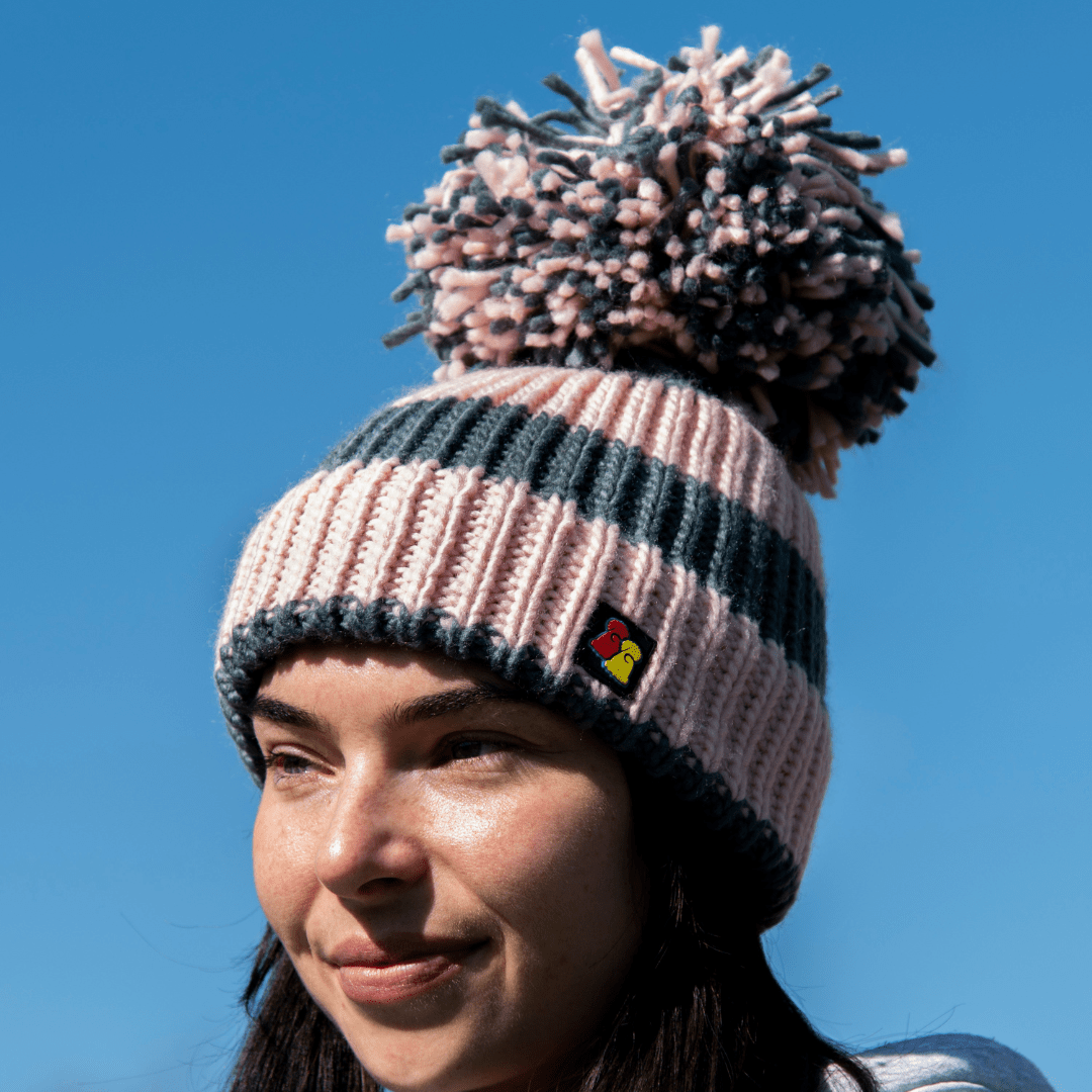 Big Bobble Hats Ltd Big Bobble Hat Mauve Mayhem