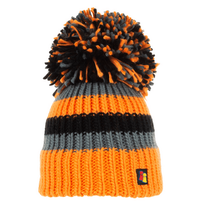 Big Bobble Hats Ltd Big Bobble Hat Orange Carbon