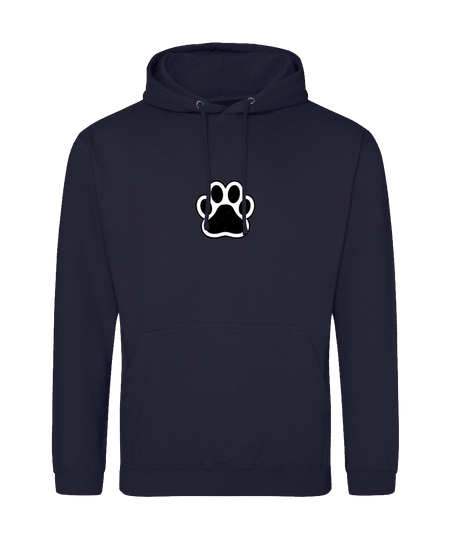 Big Bobble Hats Ltd Hoodies Small / Navy Smoke Paw Hoodie