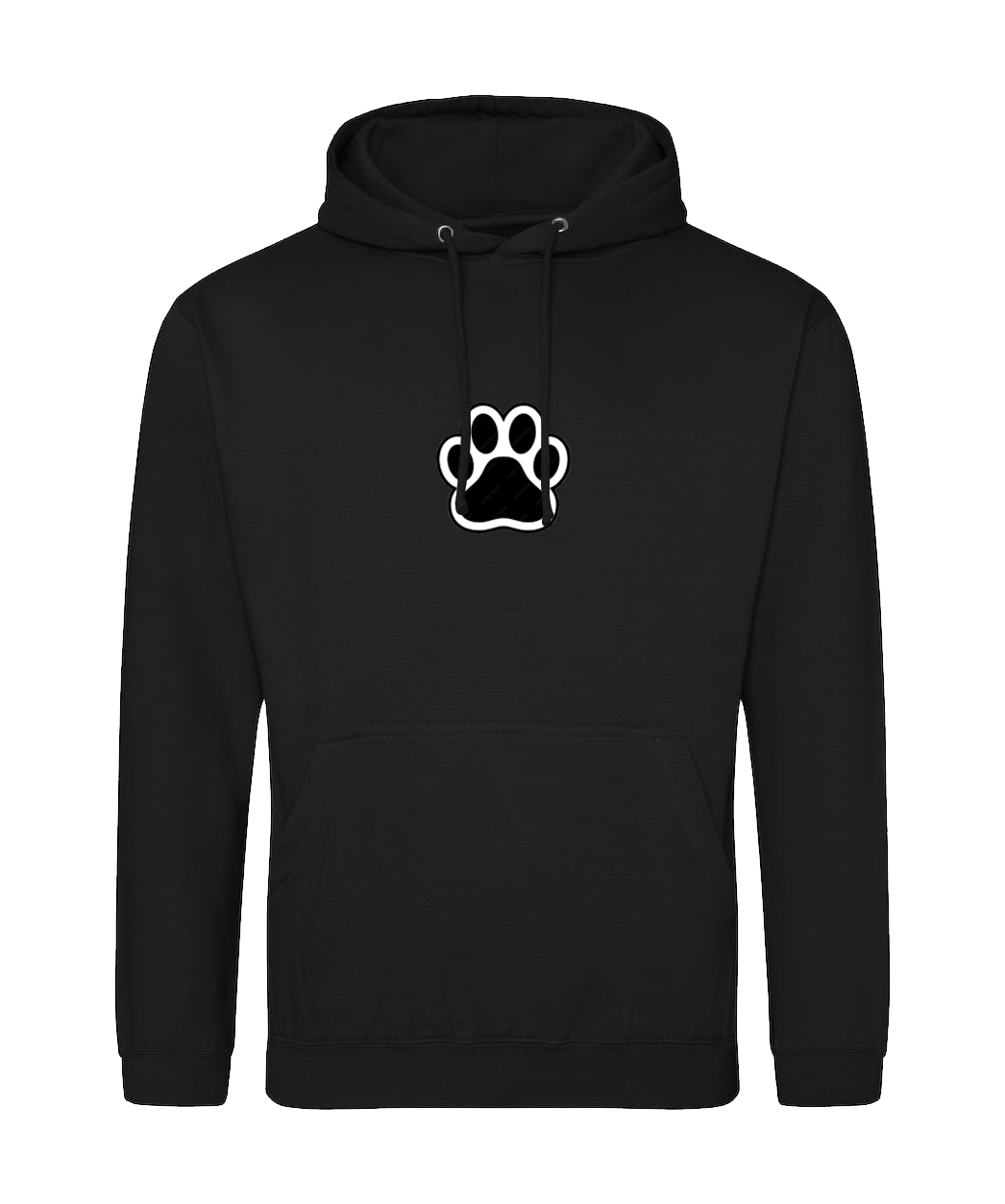 Big Bobble Hats Ltd Hoodies Small / Black Paw Hoodie