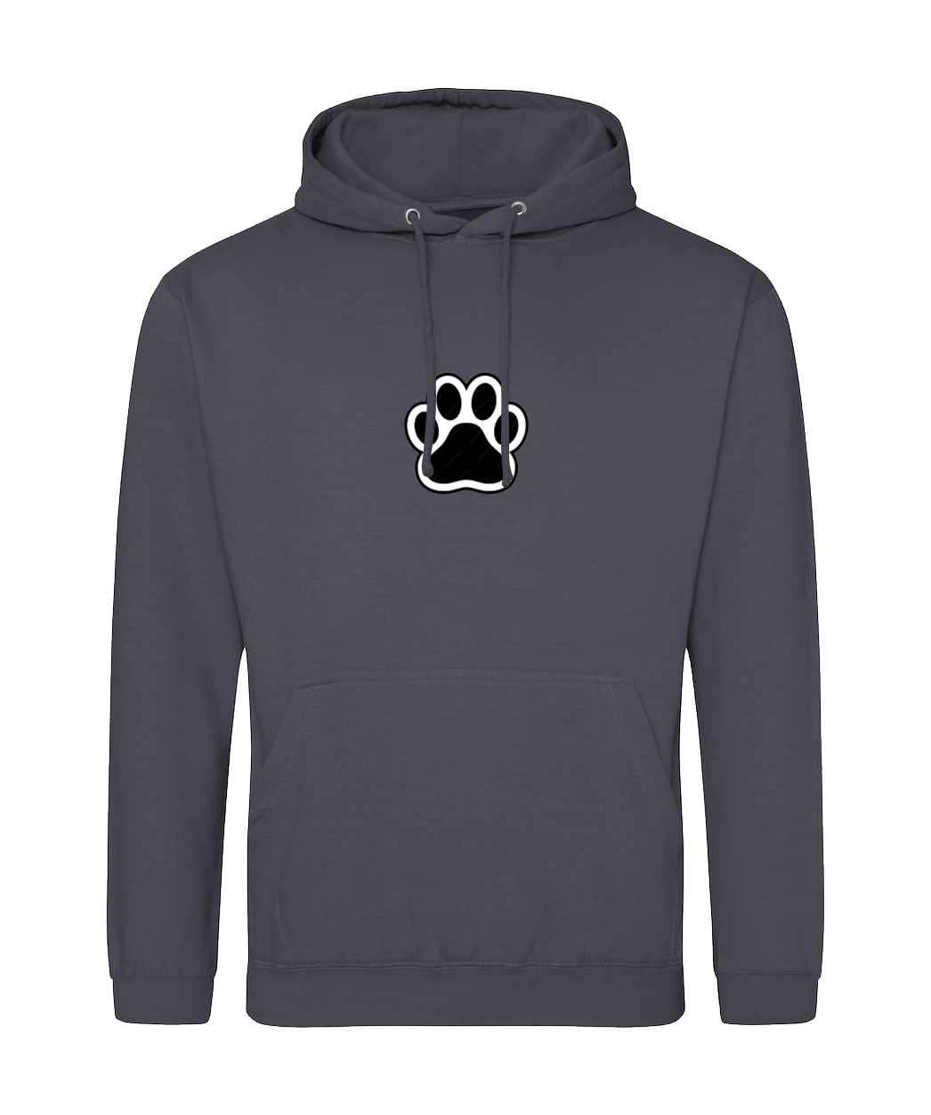 Big Bobble Hats Ltd Hoodies Small / Storm Grey Paw Hoodie