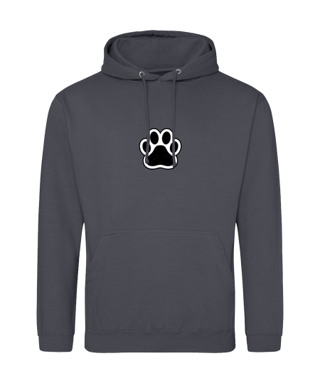 Big Bobble Hats Ltd Hoodies Small / Storm Grey Paw Hoodie