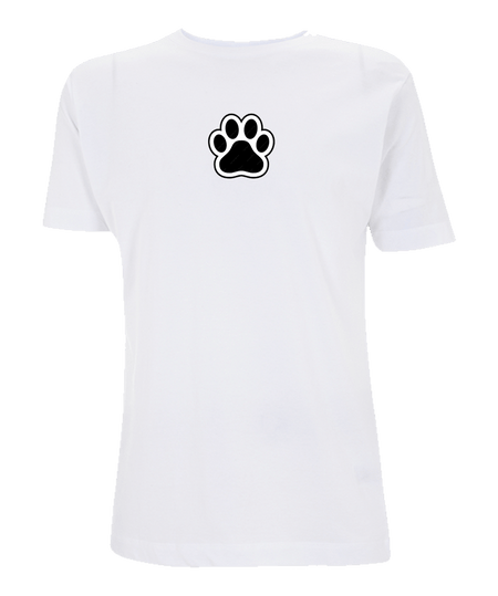 Big Bobble Hats Ltd T-Shirts Small / White Paw T-Shirt