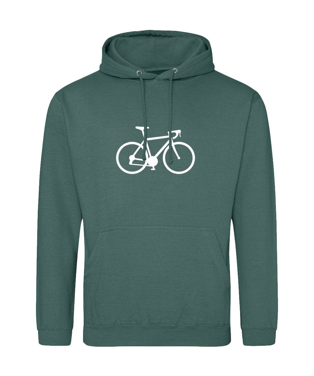 Big Bobble Hats Ltd Hoodies Small / Moss Green Road Bike Hoodie