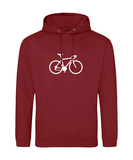 Big Bobble Hats Ltd Hoodies Small / Red Hot Chilli Road Bike Hoodie