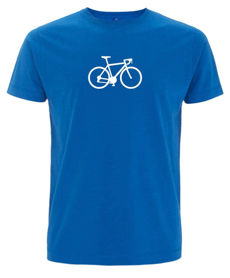 Big Bobble Hats Ltd T-Shirts Small / Blue Road Bike T-Shirt