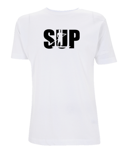 Big Bobble Hats Ltd T-Shirts Small / White SUP T-Shirt