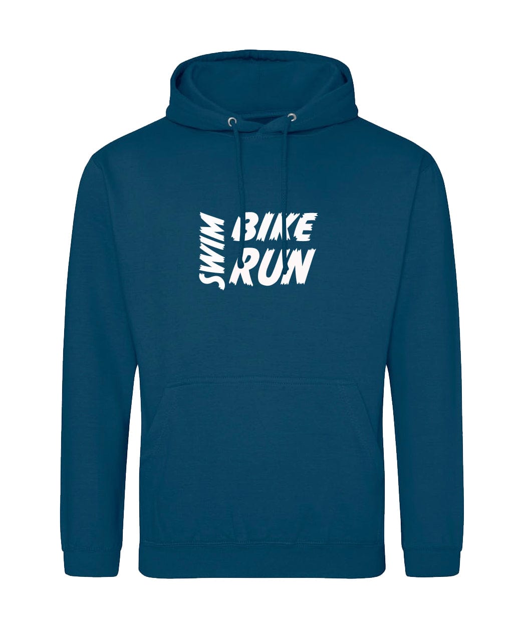 Big Bobble Hats Ltd Hoodies Small / Ink Blue Swim Bike Run Hoodie