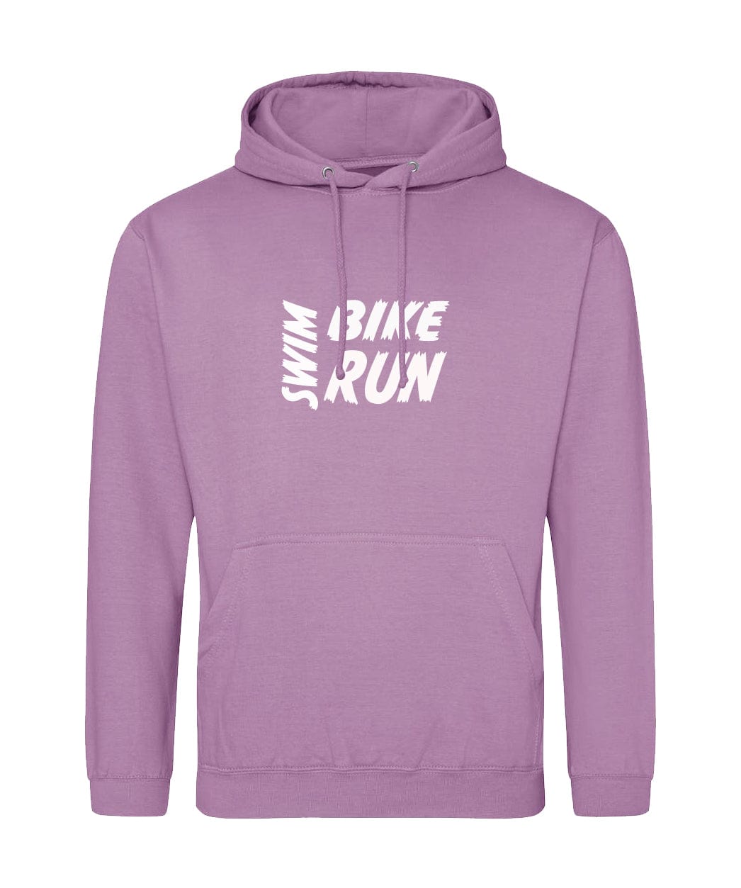 Big Bobble Hats Ltd Hoodies Small / Digital Lavender Swim Bike Run Hoodie