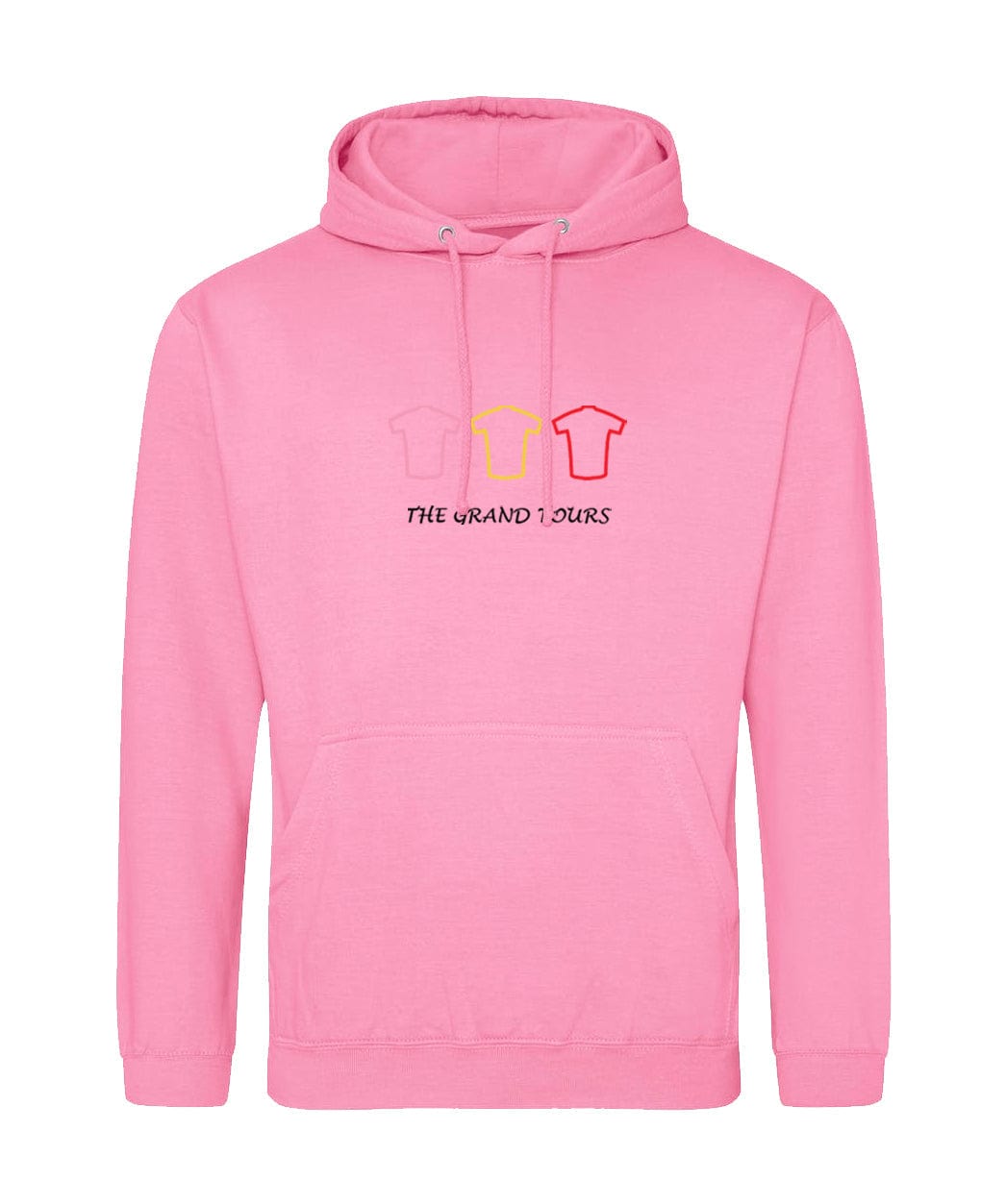 Big Bobble Hats Ltd Hoodies Small / Candyfloss Pink The Grand Tours Hoodie