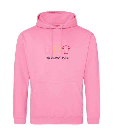 Big Bobble Hats Ltd Hoodies Small / Candyfloss Pink The Grand Tours Hoodie