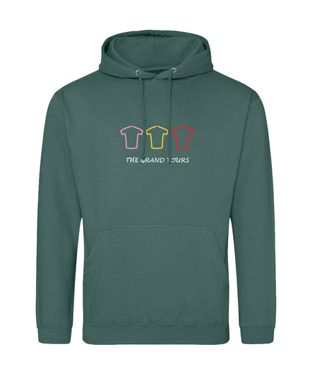 Big Bobble Hats Ltd Hoodies Small / Moss Green The Grand Tours Hoodie