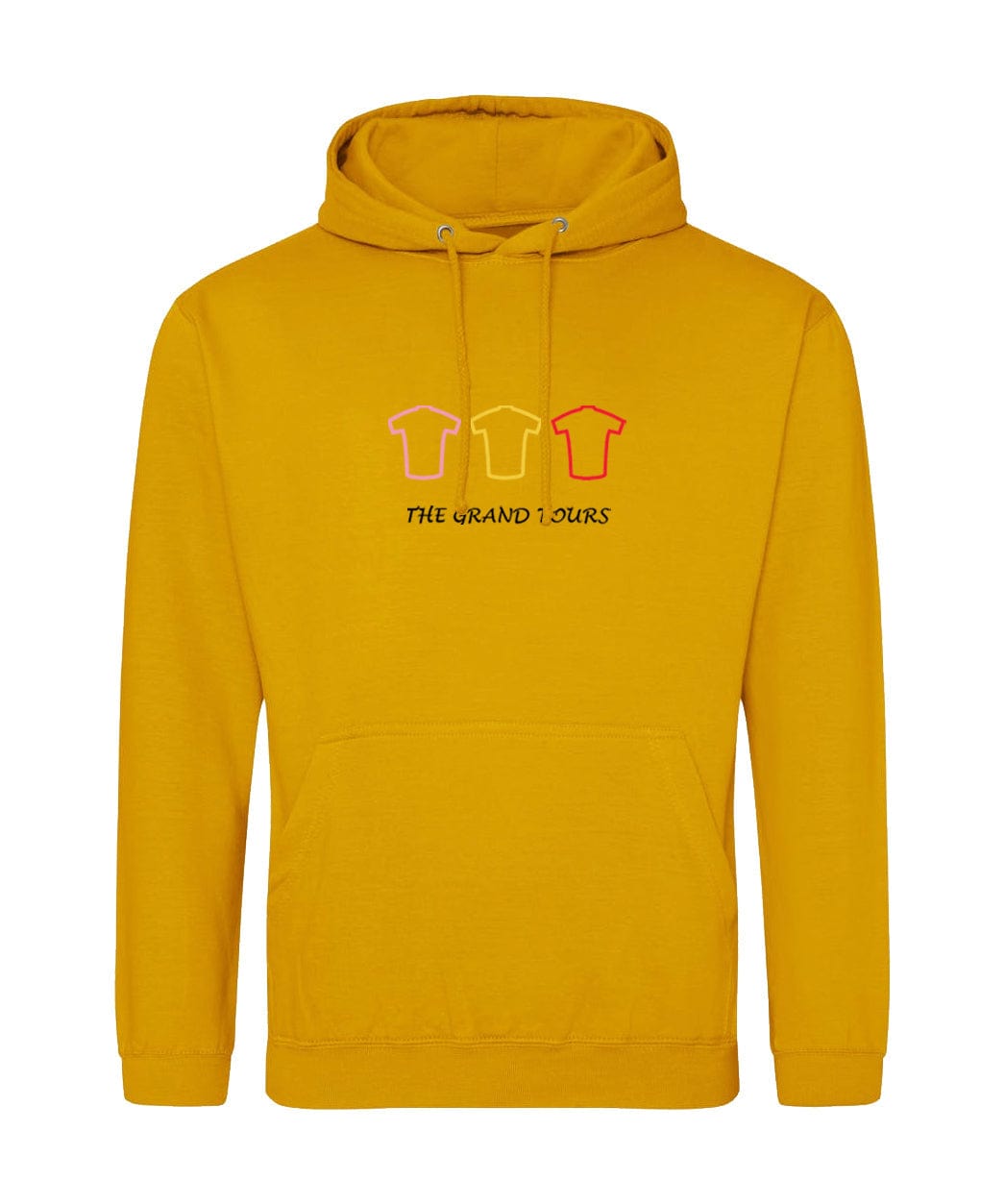 Big Bobble Hats Ltd Hoodies Small / Mustard The Grand Tours Hoodie