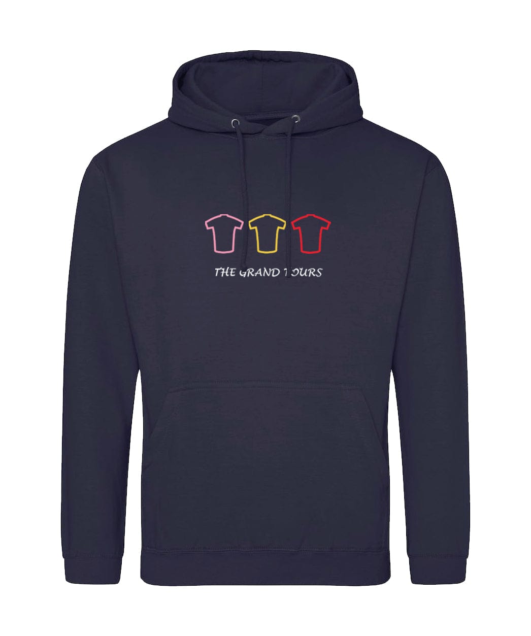 Big Bobble Hats Ltd Hoodies Small / Navy Smoke The Grand Tours Hoodie