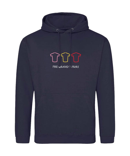 Big Bobble Hats Ltd Hoodies Small / Navy Smoke The Grand Tours Hoodie