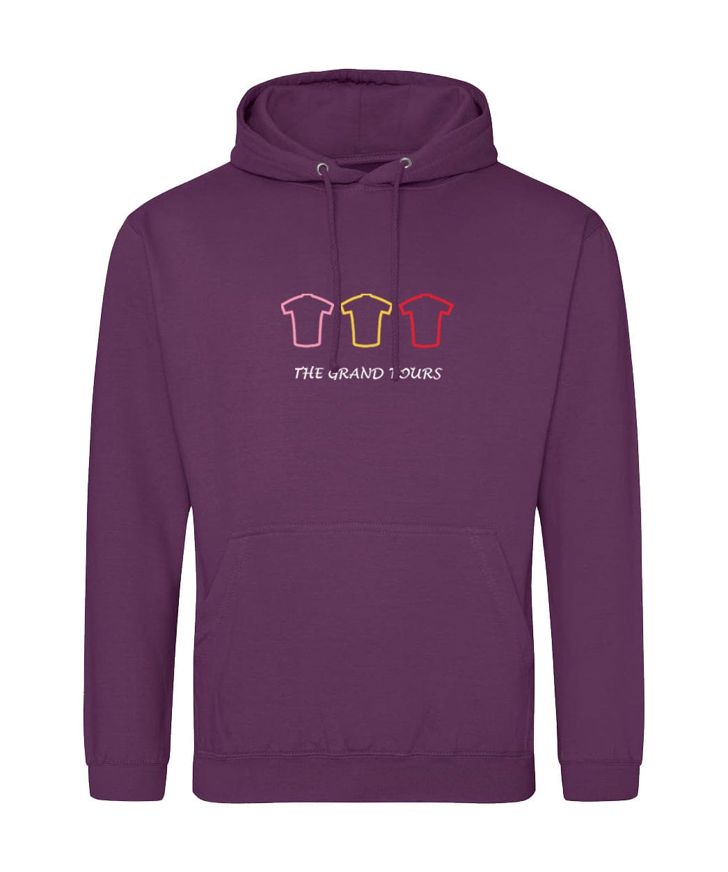 Big Bobble Hats Ltd Hoodies Small / Plum The Grand Tours Hoodie