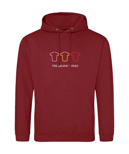 Big Bobble Hats Ltd Hoodies Small / Red Hot Chilli The Grand Tours Hoodie