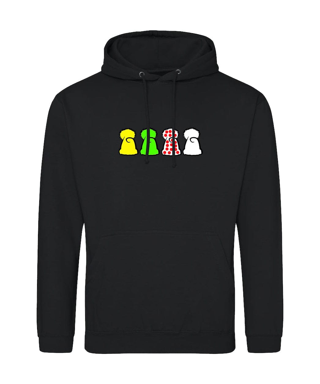 Big Bobble Hats Ltd Hoodies Small / Black Tour De France Hoodie