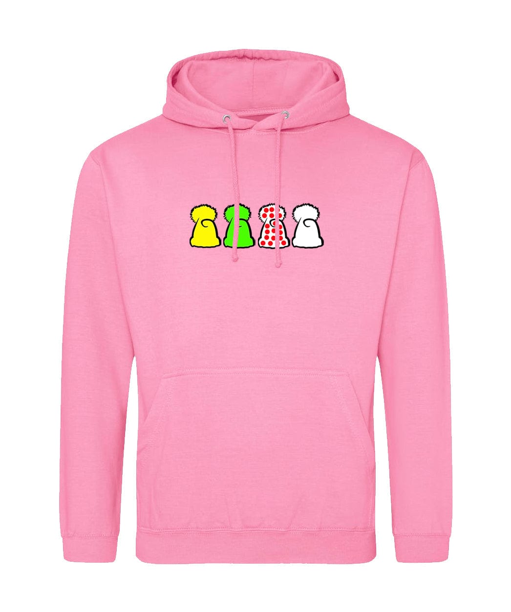 Big Bobble Hats Ltd Hoodies Small / Candyfloss Pink Tour De France Hoodie