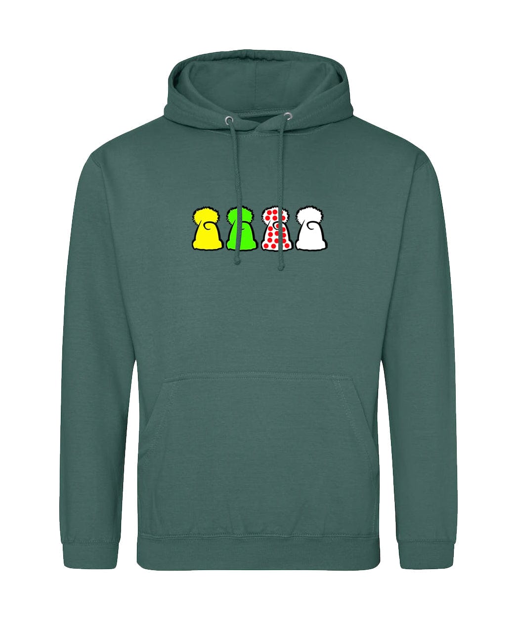 Big Bobble Hats Ltd Hoodies Small / Moss Green Tour De France Hoodie