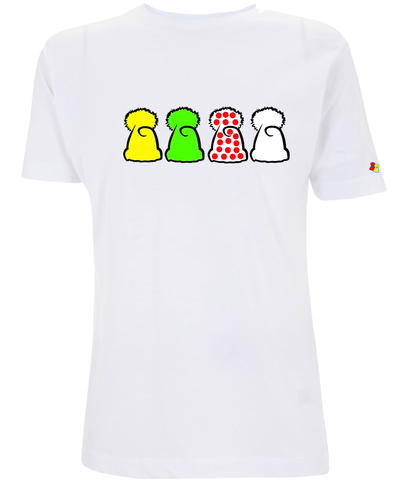 Big Bobble Hats Ltd T-Shirts Small / White Tour de France T-Shirt