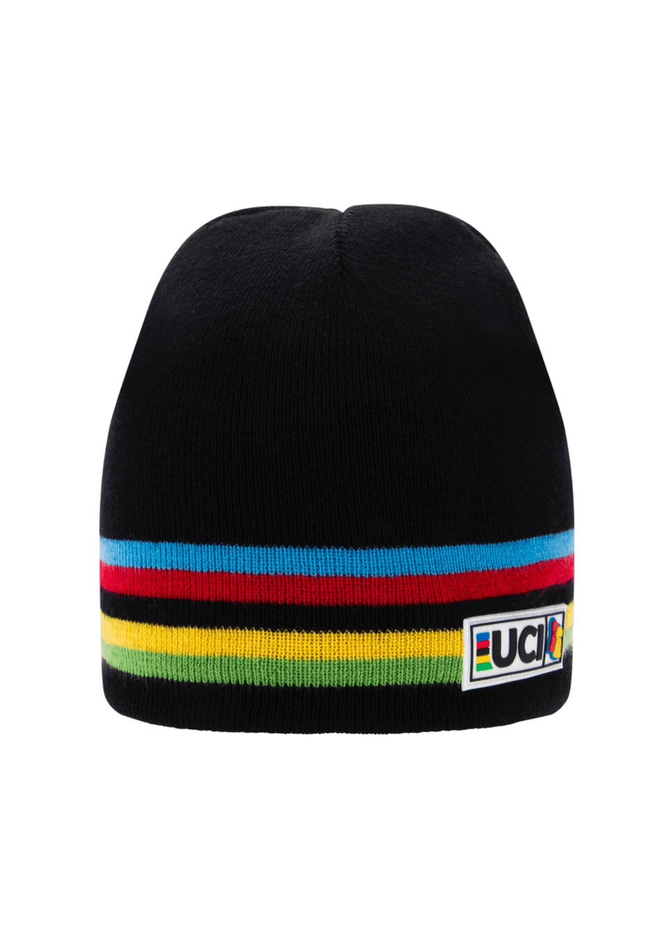 Big Bobble Hats Ltd Beanie UCI Black Rainbow Beanie