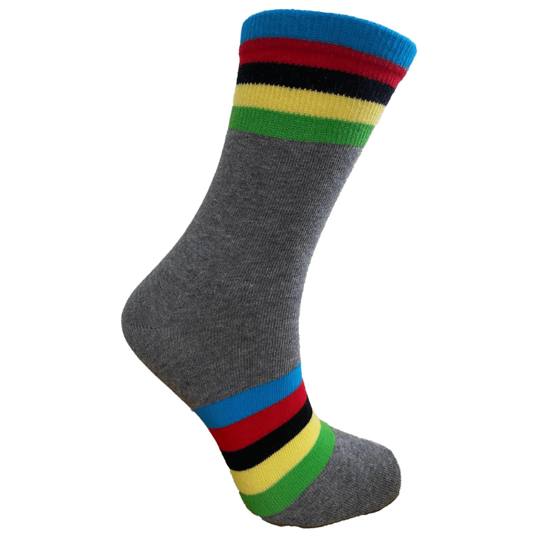 Big Bobble Hats Ltd Socks Small/Medium (4-7) UCI Grey Socks