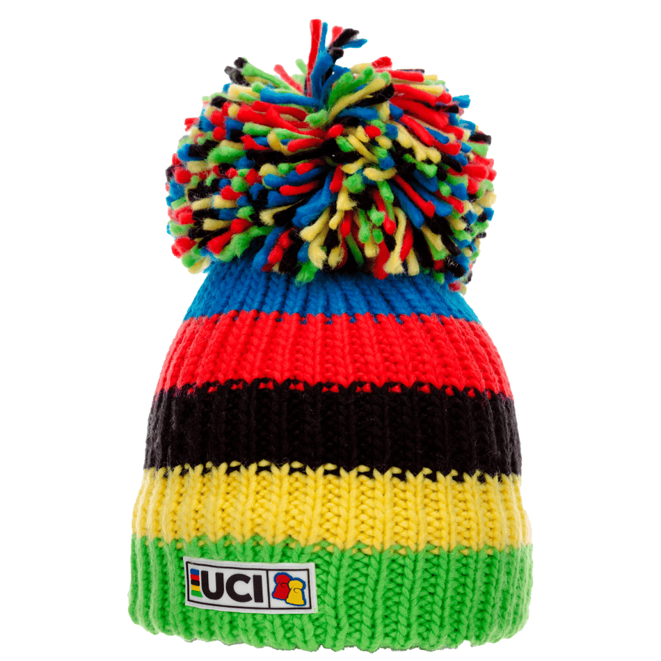 Big Bobble Hats Ltd Big Bobble Hat UCI Rainbow Stripes