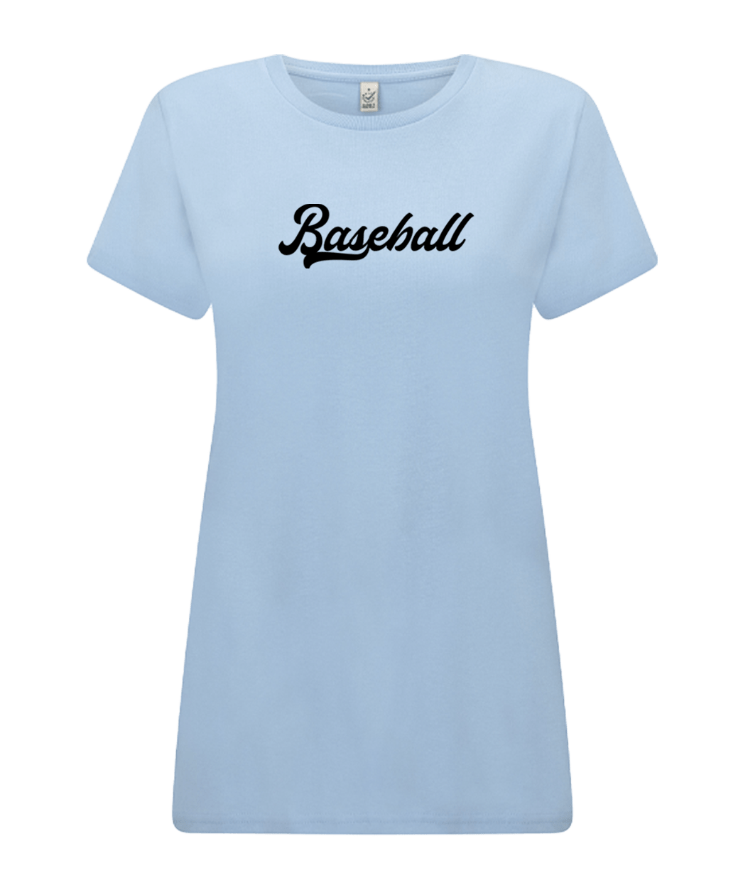 Big Bobble Hats Ltd T-Shirts Extra Small / Light Blue Women's Baseball T-Shirt