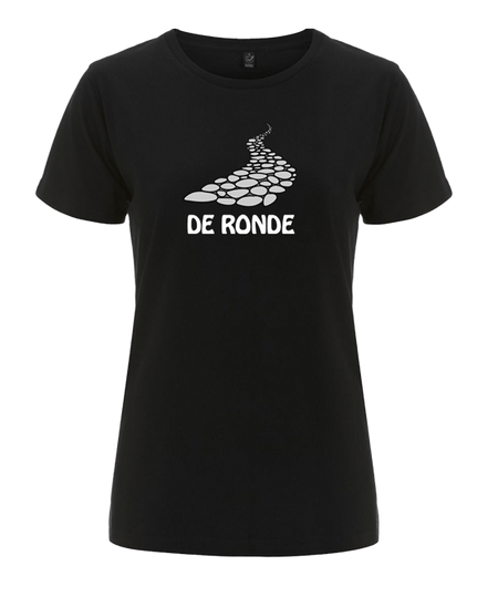 Big Bobble Hats Ltd T-Shirts Extra Small / Black Women's De Ronde T-Shirt