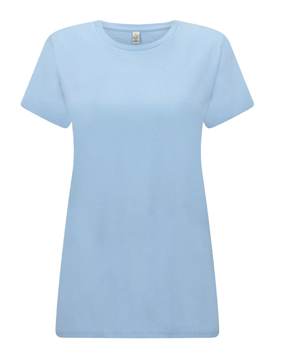 Big Bobble Hats Ltd T-Shirts Extra Small / Light Blue Women's Plain T-Shirt