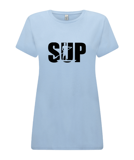 Big Bobble Hats Ltd T-Shirts Extra Small / Light Blue Women's SUP T-Shirt