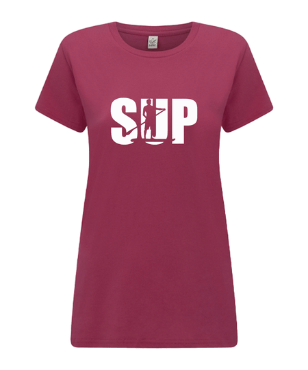 Big Bobble Hats Ltd T-Shirts Extra Small / Pink Women's SUP T-Shirt