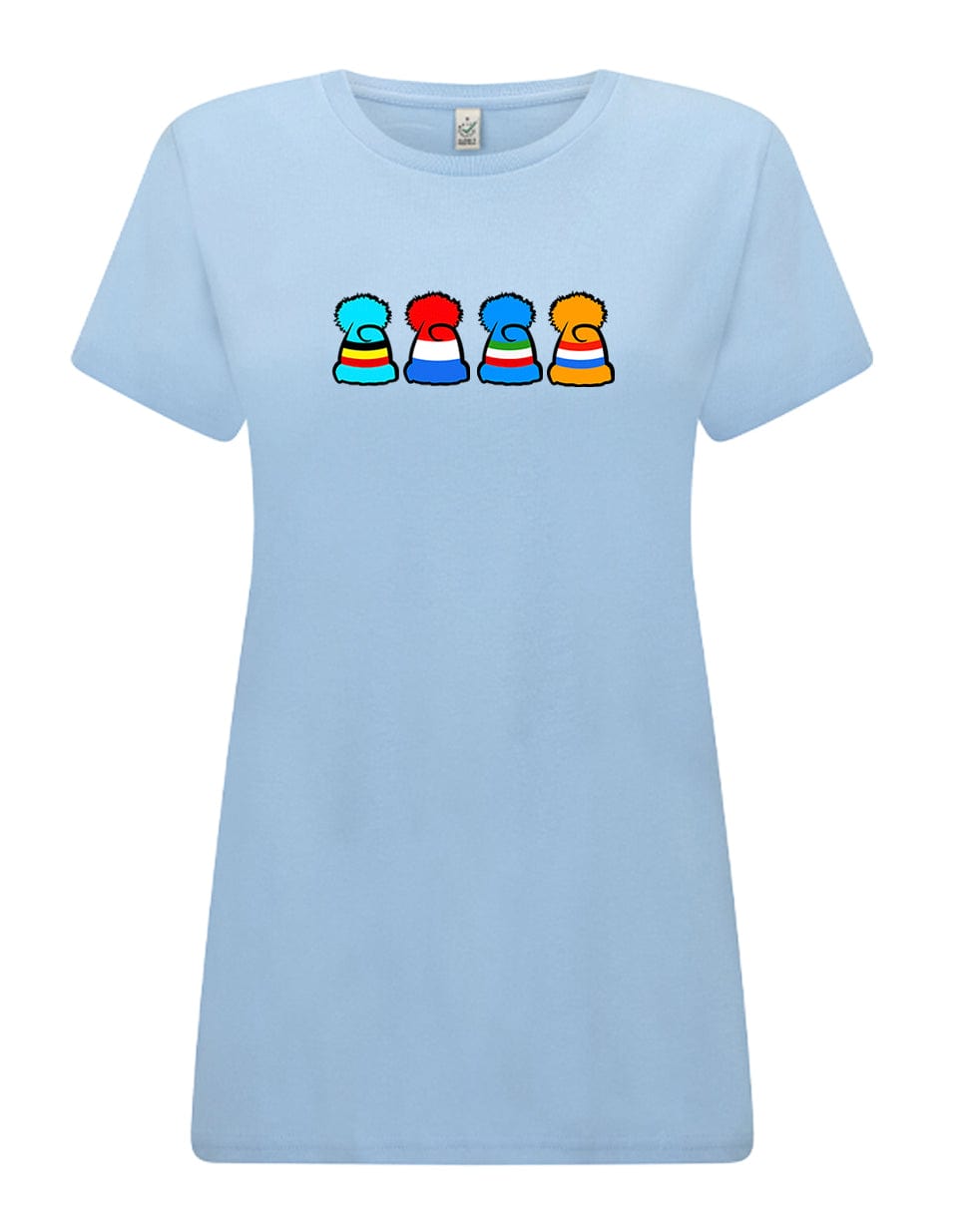 Big Bobble Hats Ltd T-Shirts Extra Small / Light Blue Women's The Classics T-Shirt