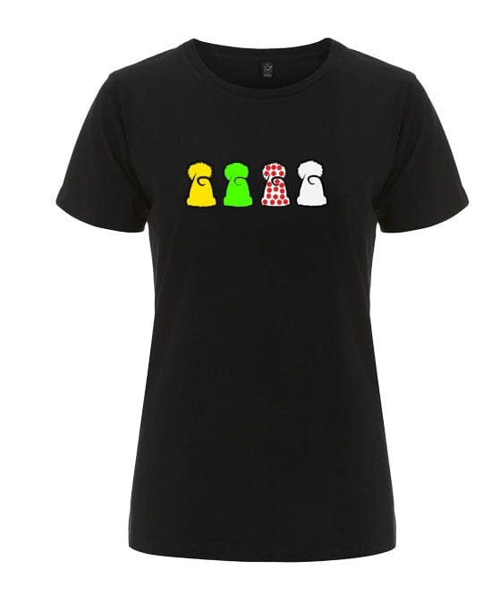 Big Bobble Hats Ltd T-Shirts Extra Small / Black Women's Tour de France T-Shirt