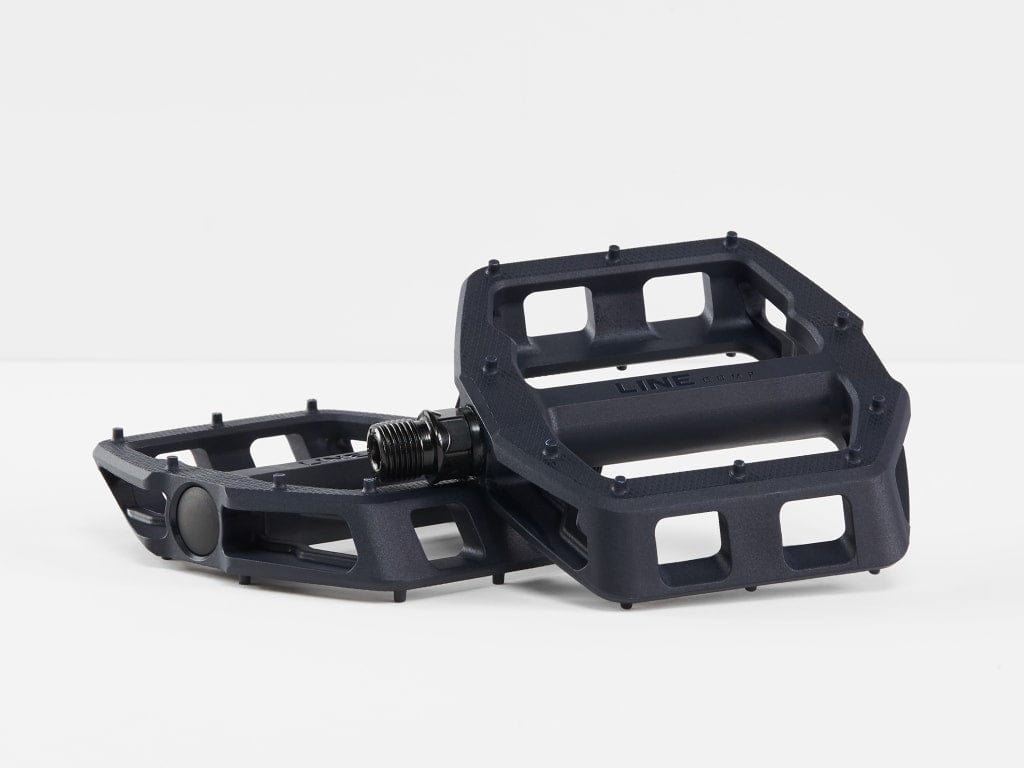 Bontrager Flat Pedals Nautical Navy Bontrager Line Comp Flat Pedal Set