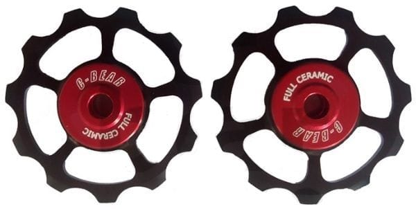 C-Bear Jockey Wheels C-Bear Aluminium Full Ceramic Campag 11spd