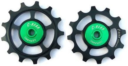 C-Bear Jockey Wheels Shimano Dura Ace Road 9200 12 speed OCM Ceramic (Original Cage Max)