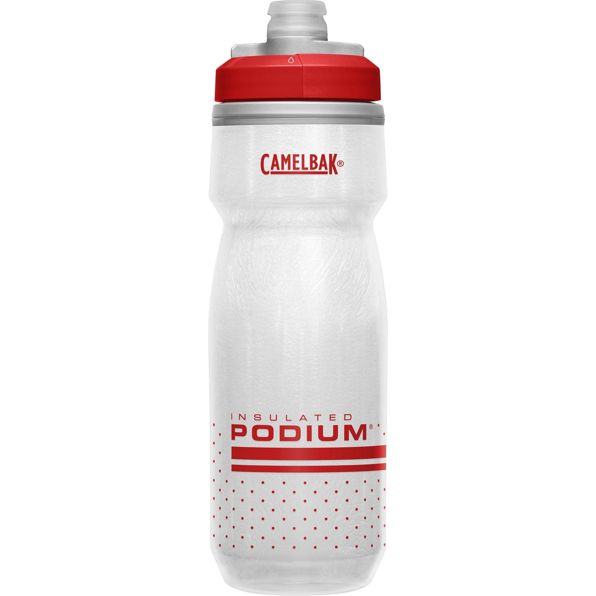 Camelbak Drinks Bottle Fiery Red CAMELBAK PODIUM CHILL INSULATED BOTTLE 620ML