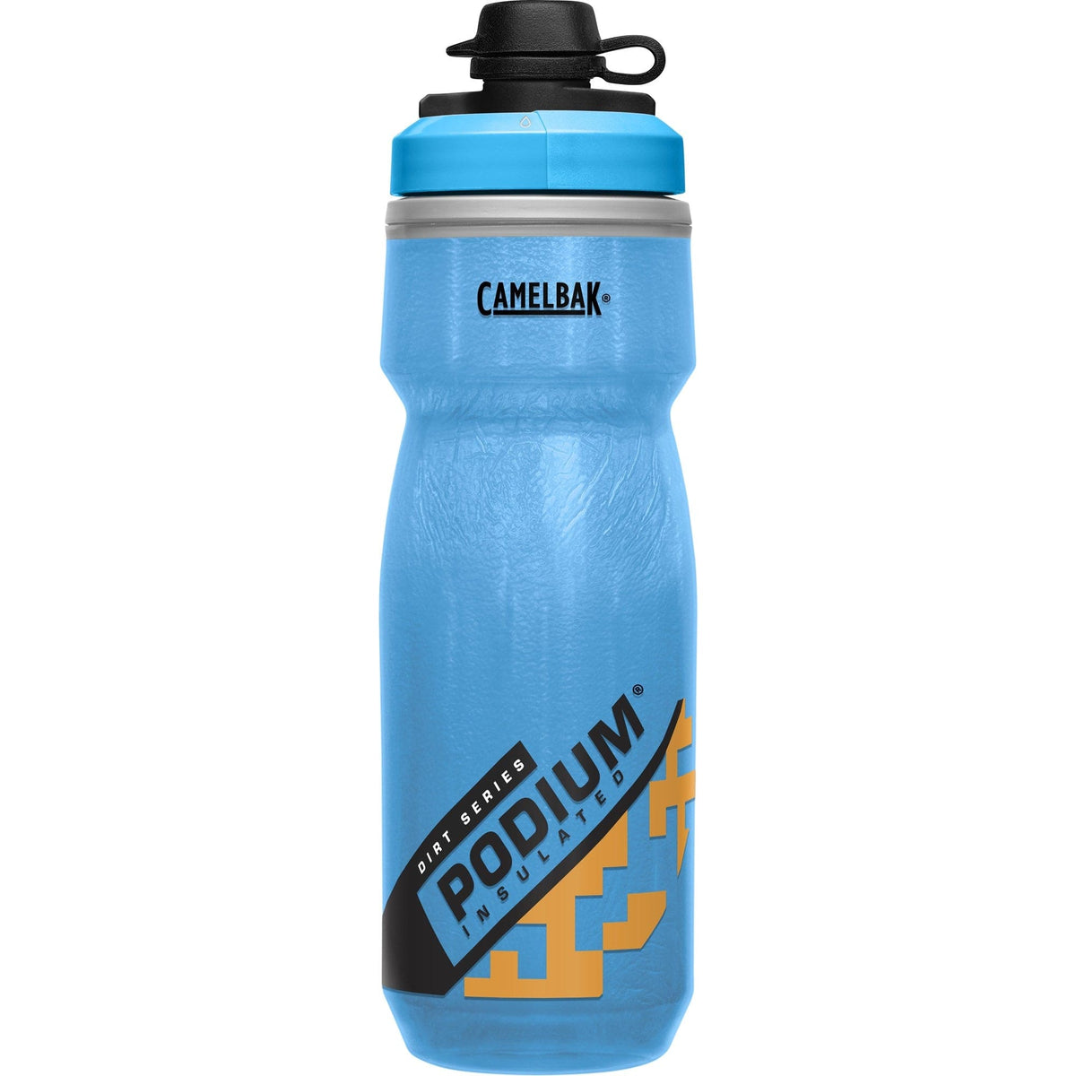 Camelbak Drinks Bottle Blue/Orange CAMELBAK PODIUM DIRT SERIES CHILL INSULATED BOTTLE 600ML