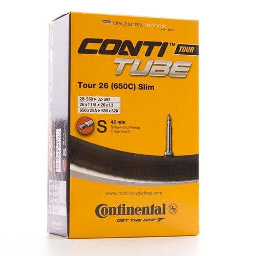 Continental Inner Tube Continental Tour 26 Slim Presta Tube