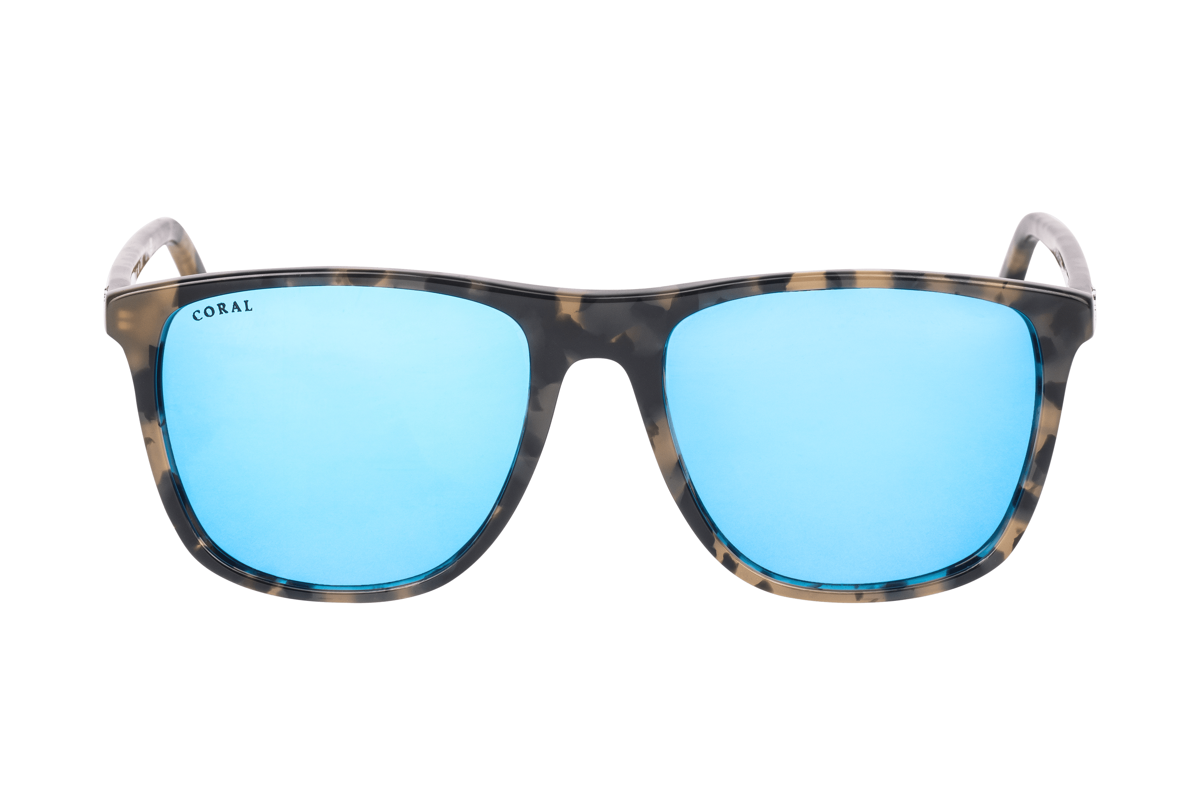 Coral Eyewear Sunglasses Tortoiseshell / Blue Nuttall - Polarised Mirror