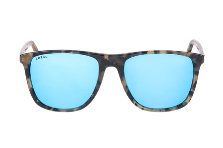 Coral Eyewear Sunglasses Tortoiseshell / Blue Nuttall - Polarised Mirror