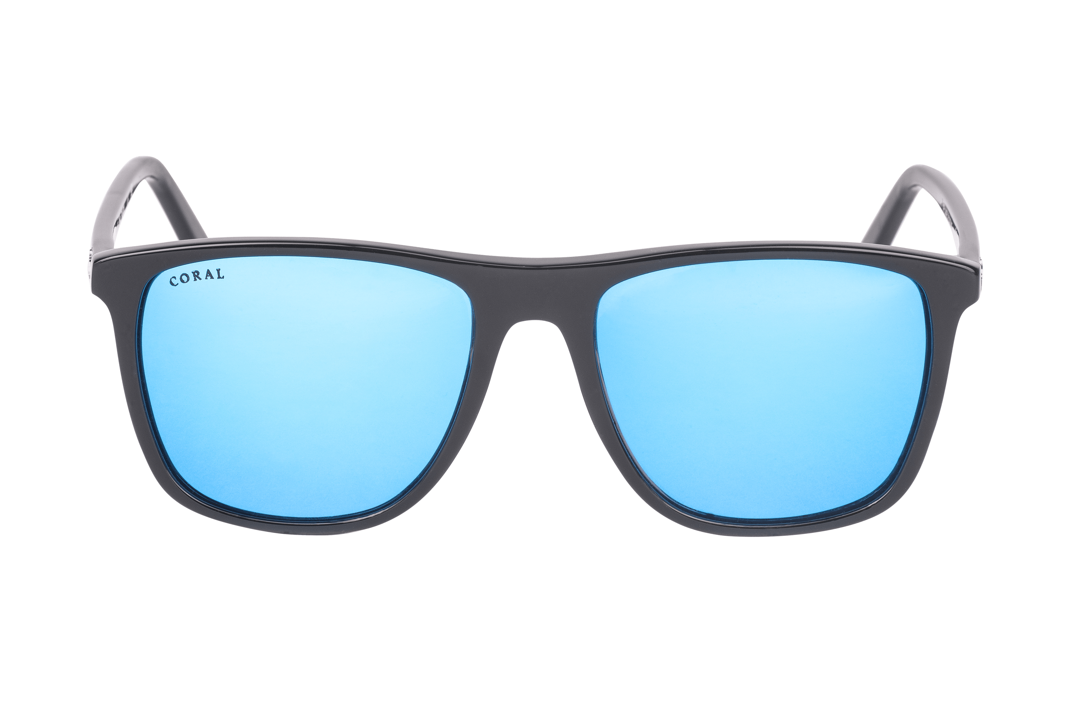 Coral Eyewear Sunglasses Black / Blue Nuttall - Polarised Mirror