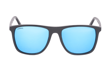 Coral Eyewear Sunglasses Black / Blue Nuttall - Polarised Mirror