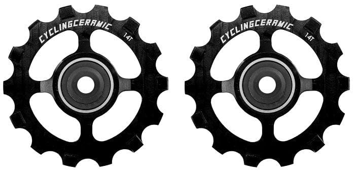 Cyclingceramic Jockey Wheels CYCLINGCERAMIC Narrow 14T Sram 12s AXS / XPLR 12s Pulley Wheels 14T/P